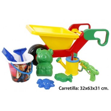 2000876 SEAU PLAGE AVEC ACCESSOIRES (4 PIECES)