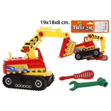 2000878 CAMION POMPIERS DRAGONS (12 PIECES)