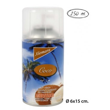 2002219 RECHANGE D‚SODORISANT COCO 250ML (6 PIECES)