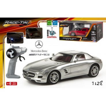 VOITURE R/C 1:28 - MERCEDES BENZ SLS AMG ( 6 PIECES)