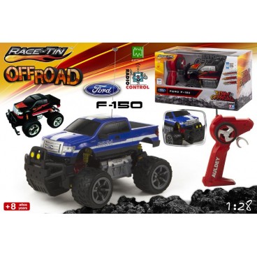 VOITURE RC 1:28 - FORD F150 XLT - 2 ASS ( 4 PIECES)