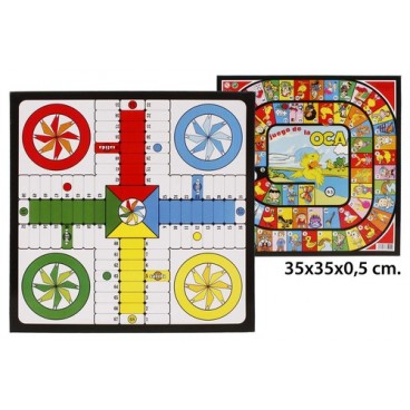 2002310 TABLERO PARCHIS/OCA (JU5022) (72 PIECES)