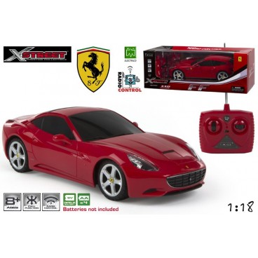 VOITURE R/C 1:18 - FERRARI CALIFORNIA/FF - 2 ASS ( 6 PIECES)