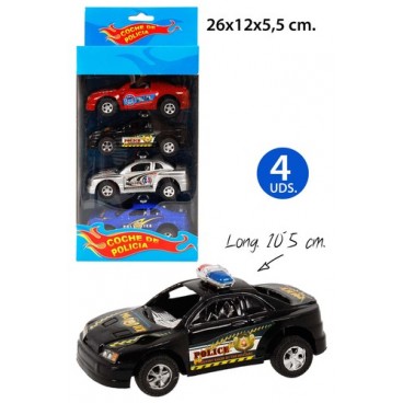 2002359 CAJA 4 COHES POLICIA PB (JU6666) (72 PIECES)