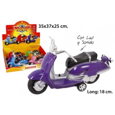 2002419 EXP.VESPA C/LUZ+SON (JU6865) (72 PIECES)
