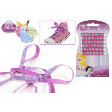 LACETS CHAUSSURES - DISNEY PRINCESS ( 96 PIECES)
