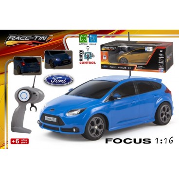 VOITURE R/C 1:16 - FORD FOCUS ST ( 6 PIECES)