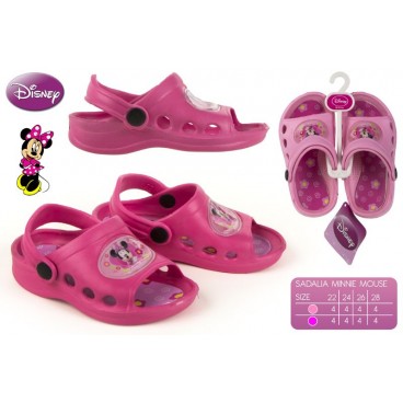 2301-32 SANDALE OUVERTE MINNIE TAILLE 22-28 ( 32 PIECES)