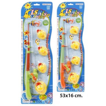 2002517 BLISTER PESCA PATITOS 2 MOD. (JU774 (36 PIECES)