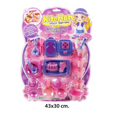 2002518 BLISTER KITCHEN SET (JU7746) (48 PIECES)