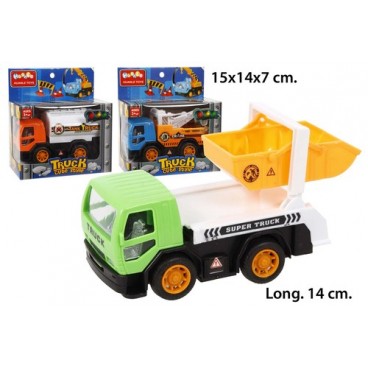 2002562 CAJITA CAMIONES 4 MOD. (JU8291) (96 PIECES)