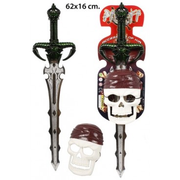 2002575 BLISTER ESPADA Y CALAVERA (JU8362) (48 PIECES)