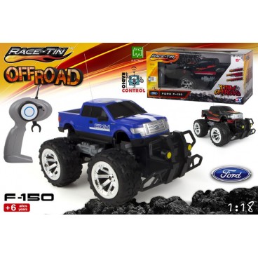 VOITURE R/C 1:18 - FORD F150 XLT - 2 ASS ( 6 PIECES)