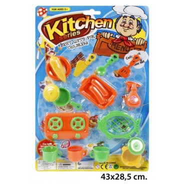 2002619 BLISTER UTENSIL. COCINA SURTID (JU7 (72 PIECES)