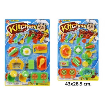 2002641 BLISTER UTENSIL. COCINA 2 MOD (JU76 (72 PIECES)