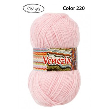 2004040 LANA VENEZIA ROSA C.220 100 G (50 PIECES)