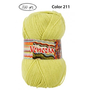 2004050 LANA VENEZIA VERDE C.211 100 G (50 PIECES)