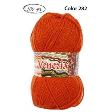 2004062 LANA VENEZIA NARANJA C.282 100 G (50 PIECES)