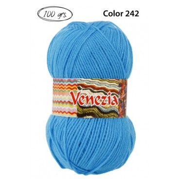 2004074 LANA VENEZIA AZUL C.242 100 G (50 PIECES)