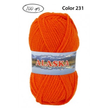 2004096 LANA DASKA NARANJA C.231 100 G (50 PIECES)