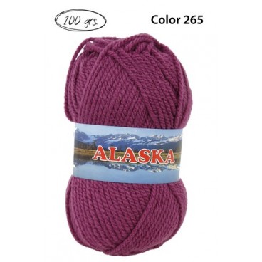 2004100 LANA DASKA MORADA C.265 100 G. (50 PIECES)