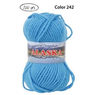 2004108 LANA DASKA AZUL C.242 100 G (50 PIECES)