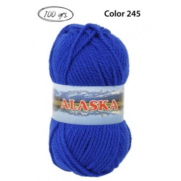 2004111 LANA DASKA AZUL C.245 100 G (50 PIECES)