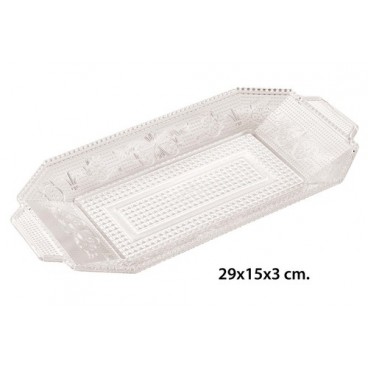 2004763 BANDEJA LUXE RECTANGULAR 28.5 CM.-1 (12 PIECES)