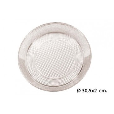 2004764 BANDEJA LUXE REDONDA-16090 TR (12 PIECES)