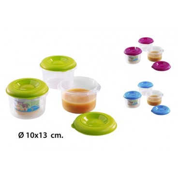 2004787 FIAMBRERA BABY REDONDA MICRO 0.3 L. (12 PIECES)