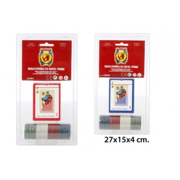 2005093 JEU DE CARTES 55 CARTES POKER/FRI (48 PIECES)