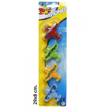2005106 4 AVIONES (144 PIECES)