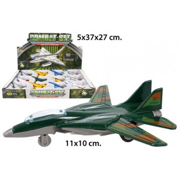2005128 AVIONES M‚TAL (144 PIECES)