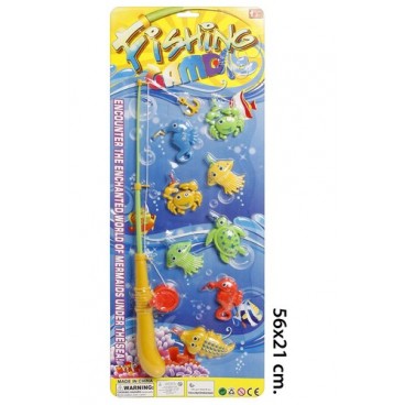 2005152 PˆCHE NOUVEAU 8 POISSON (48 PIECES)