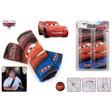 PACK 2 PROTECTEURS CEINTURE VOITURE - CARS ( 12 PIECES)