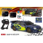 VOITURE R/C 1:10 - BATTERIE - SUBARU IMPREZA WRC ( 2 PIECES)