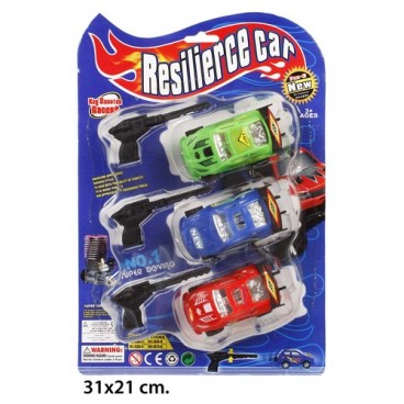 2005386 BLIST.3 COCHES C/LANZADERAS JU7599 (72 PIECES)