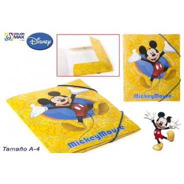 CHEMISE PLASTIQUE A4 60CC - MICKEY ( 48 PIECES)