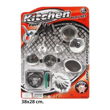 2005447 BLIS. COCINA METALIZADO 0 (JU7579 (72 PIECES)