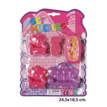2005504 BLISTER MUEBLES MINI (JU8232) (144 PIECES)