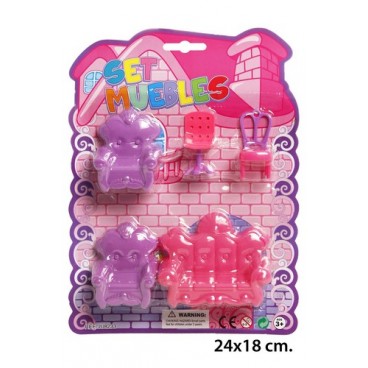 2005505 BLISTER MUEBLES MINI (JU8233) (144 PIECES)