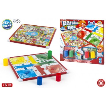 JEU DU PETIT CHEVAL / L'OIE 32X32 - GAME ZONE ( 12 PIECES)