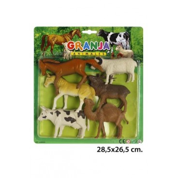 2005558 BLIS.ANIMALES SELVA/GRANJA (JU6802) (48 PIECES)