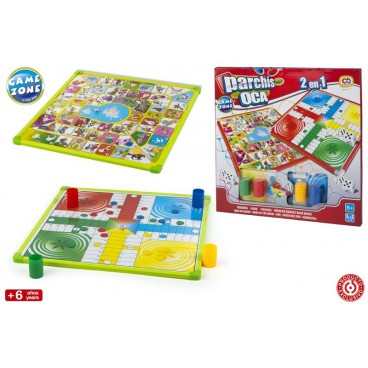 JEU DU PETIT CHEVAL / L'OIE 40X40 CM - GAME ZONE ( 12 PIECES)