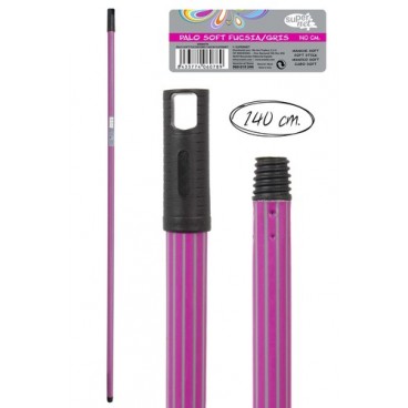 2006078 MANCHE SOFT FUCHSIA/GRIS 140CM (12 PIECES)