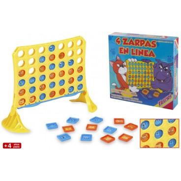 JEU 4 EN LIGNE - CHIENS ET CHATS ( 6 PIECES)