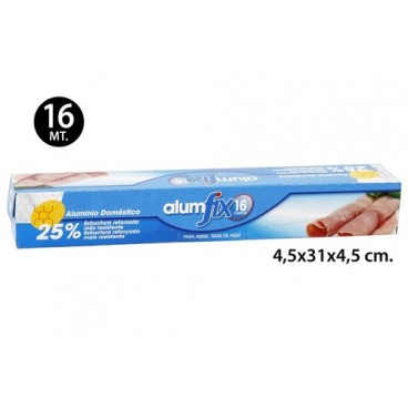 2006100 PAPIER D'ALUMINIUM 16M ALUMFIX (24 PIECES)