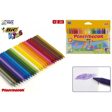 875772 - PLASTIDECOR - ÉTUI 24 PCS ( 48 PIECES)