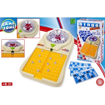 BINGO ELECTRIQUE 90 N° - 48 CARTONS ( 6 PIECES)