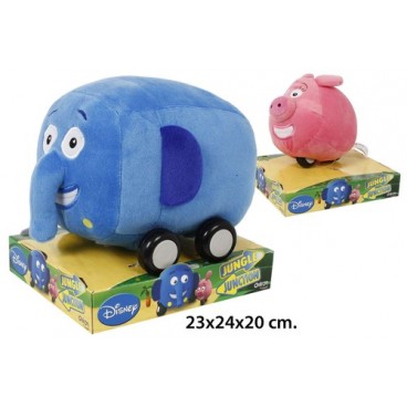 2006202 PELUCHE JUNGLE 2-S M‚DIAN (6 PIECES)